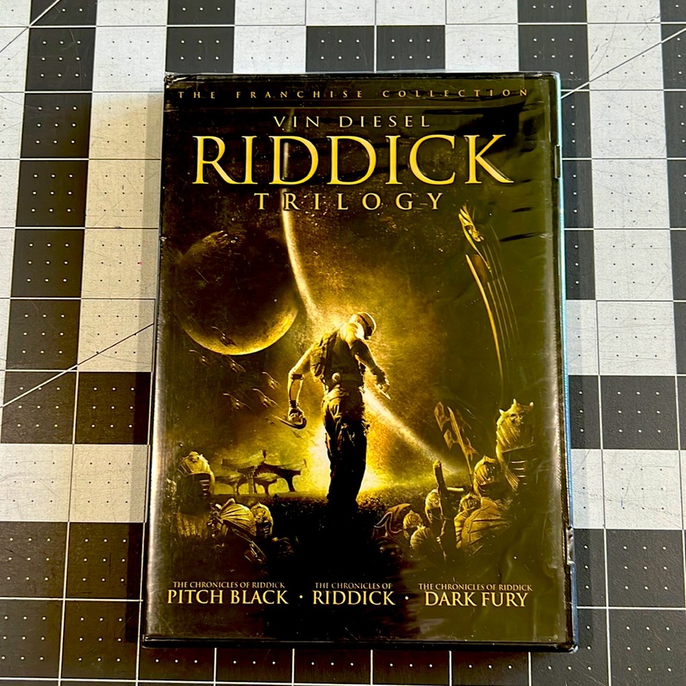 Riddick Trilogy DVD (never opened)